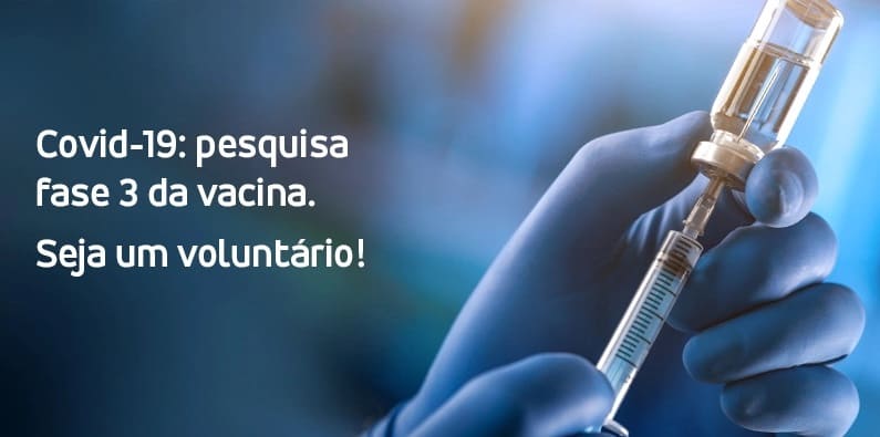 voluntario pesquisa vacina covid19